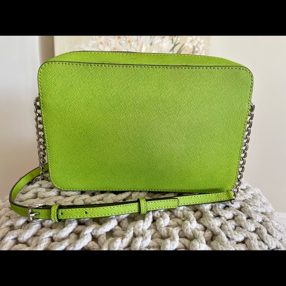 MICHAEL Michael Kors Bags Mk Lime Green Crossbody Bag Poshmark